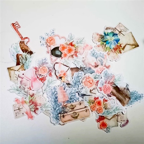 Spring Bridal, Invitations, Wedding Cake & more, 21 Stickers - Picture 11 of 16